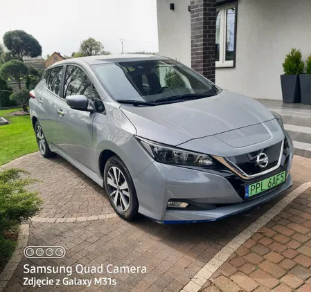 nissan wielkopolskie Nissan Leaf cena 66500 przebieg: 36500, rok produkcji 2021 z Kalisz